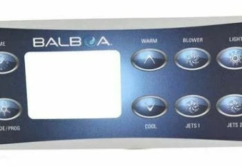 Balboa kezelőpanel 3M fólia 8 gombos VL801D