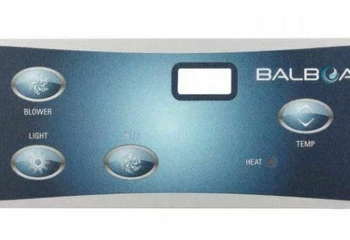 Balboa VL402 kezelőpanel fólia 3M